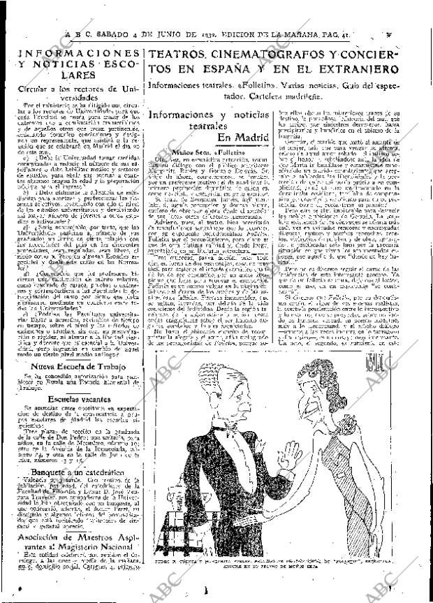 ABC MADRID 04-06-1932 página 41