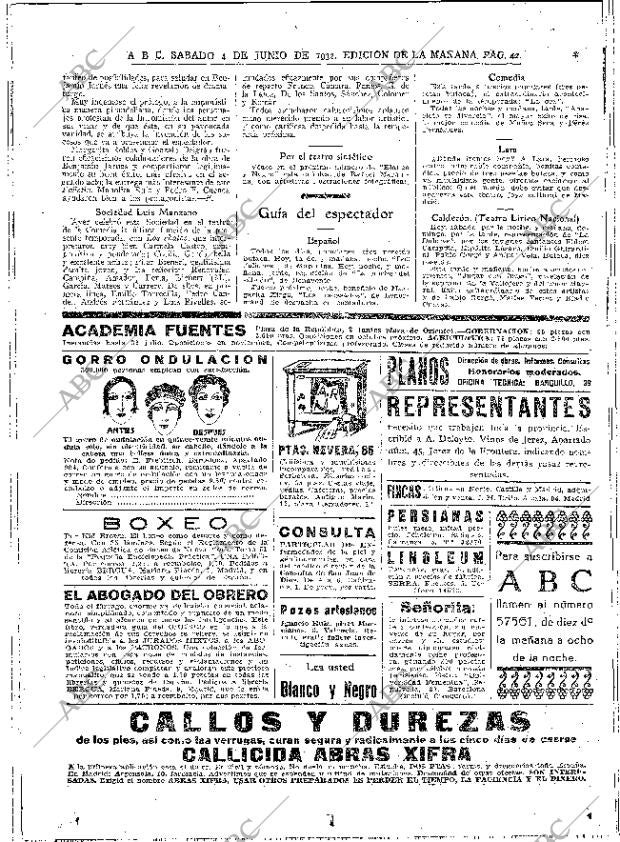 ABC MADRID 04-06-1932 página 42