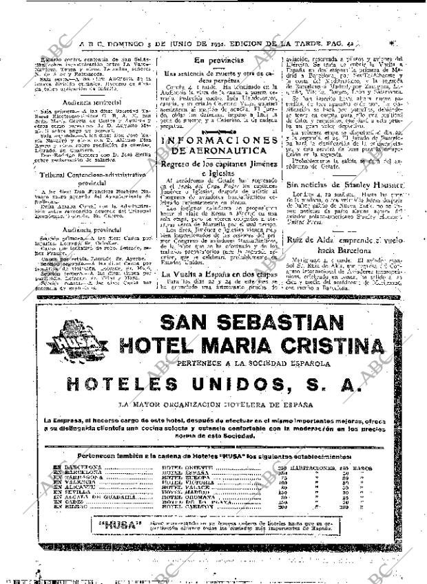 ABC MADRID 05-06-1932 página 42