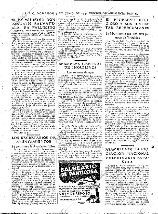 ABC SEVILLA 05-06-1932 página 28