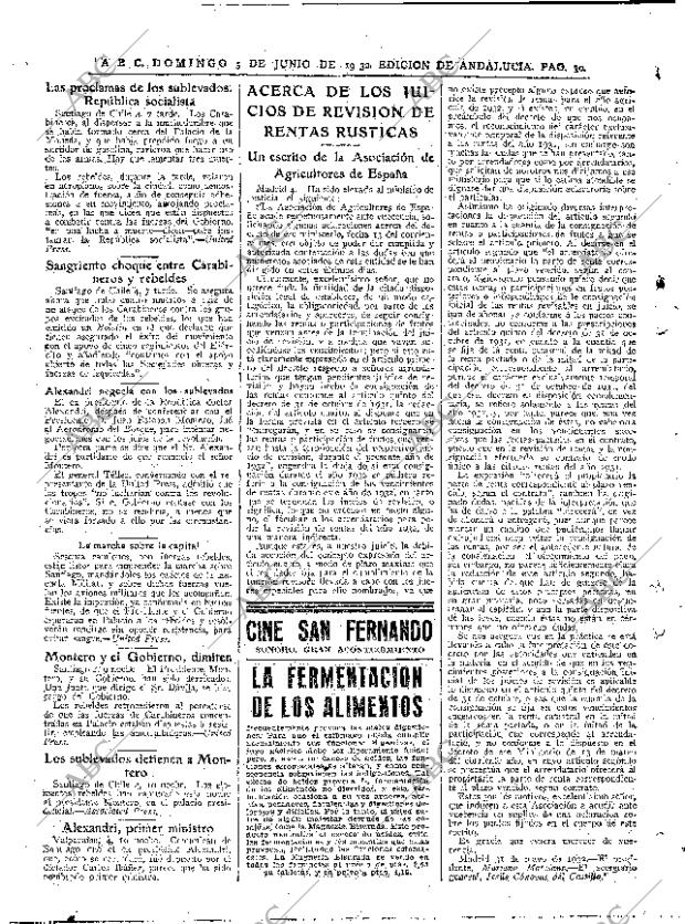 ABC SEVILLA 05-06-1932 página 30