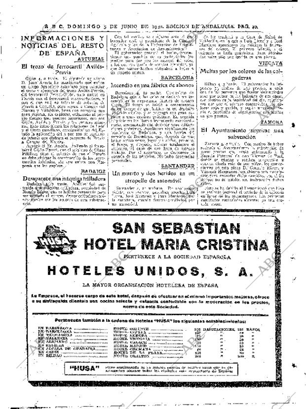 ABC SEVILLA 05-06-1932 página 40