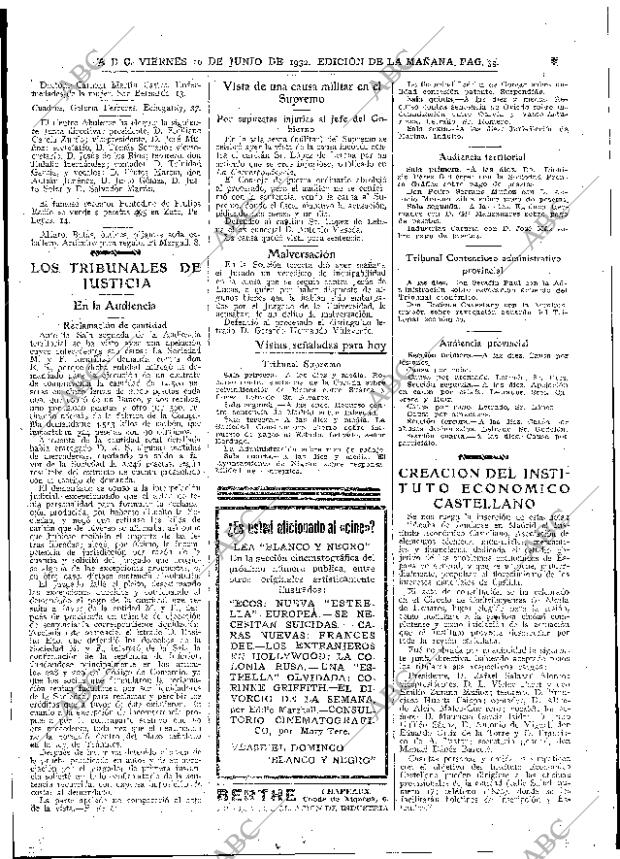 ABC MADRID 10-06-1932 página 39