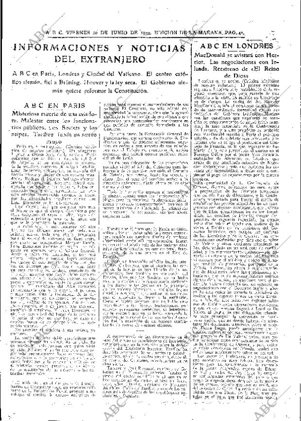 ABC MADRID 10-06-1932 página 41