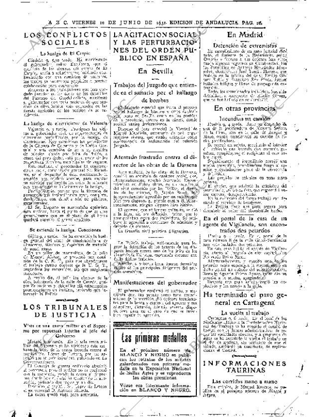 ABC SEVILLA 10-06-1932 página 28