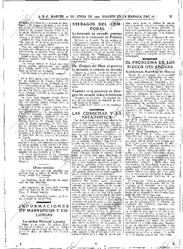 ABC MADRID 14-06-1932 página 36