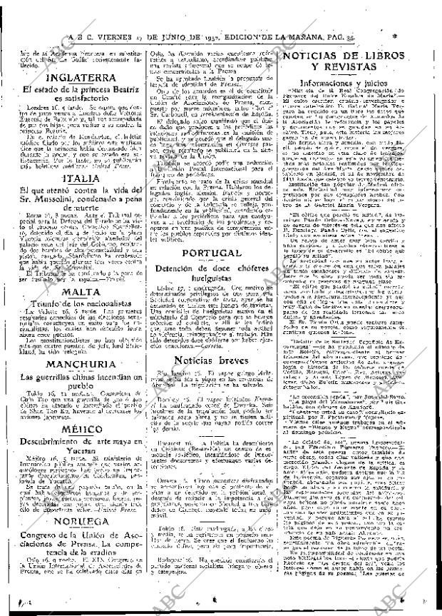ABC MADRID 17-06-1932 página 35