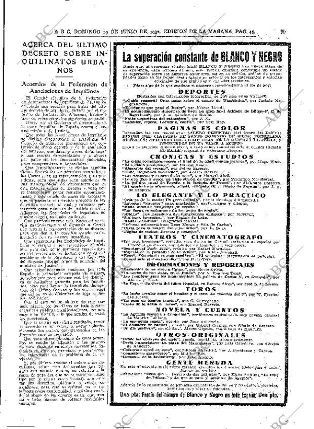 ABC MADRID 19-06-1932 página 45