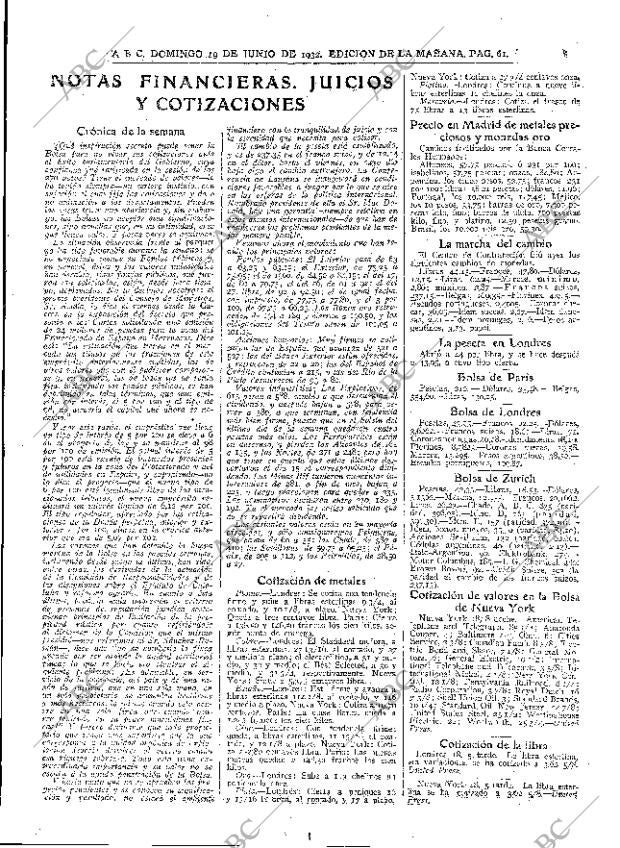 ABC MADRID 19-06-1932 página 61