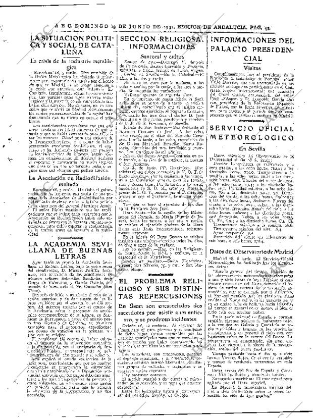 ABC SEVILLA 19-06-1932 página 43