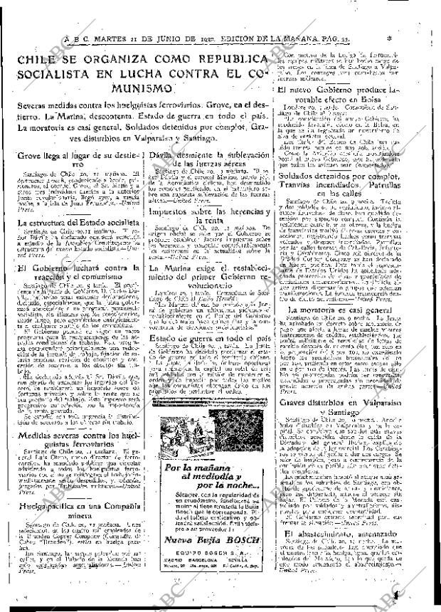 ABC MADRID 21-06-1932 página 33