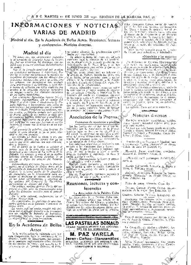 ABC MADRID 21-06-1932 página 37