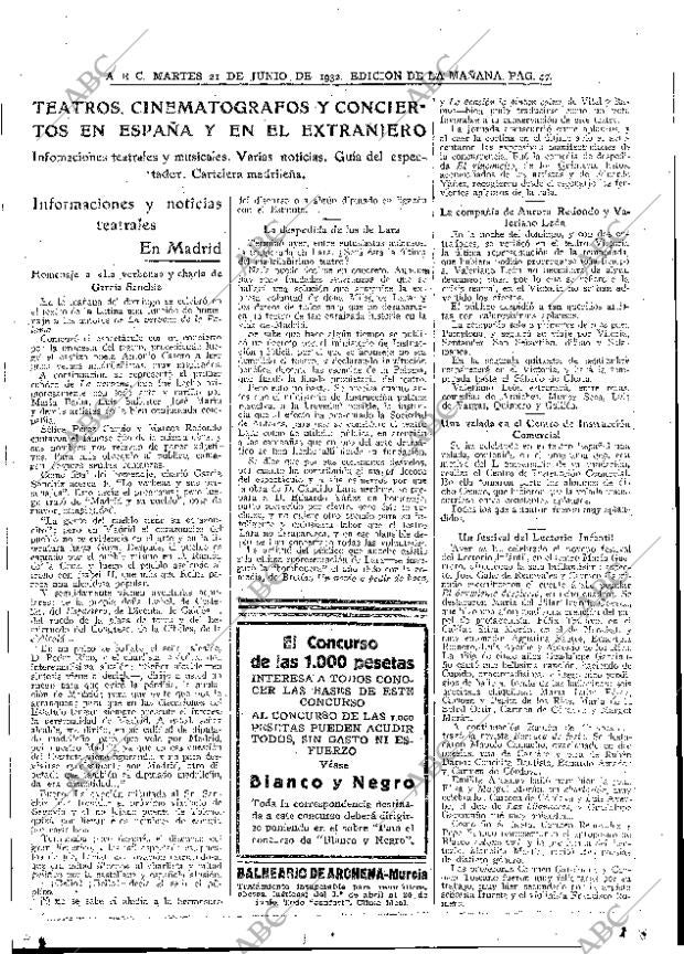 ABC MADRID 21-06-1932 página 47