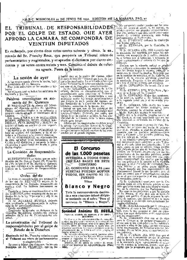 ABC MADRID 22-06-1932 página 21