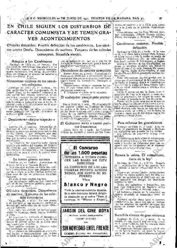 ABC MADRID 22-06-1932 página 31