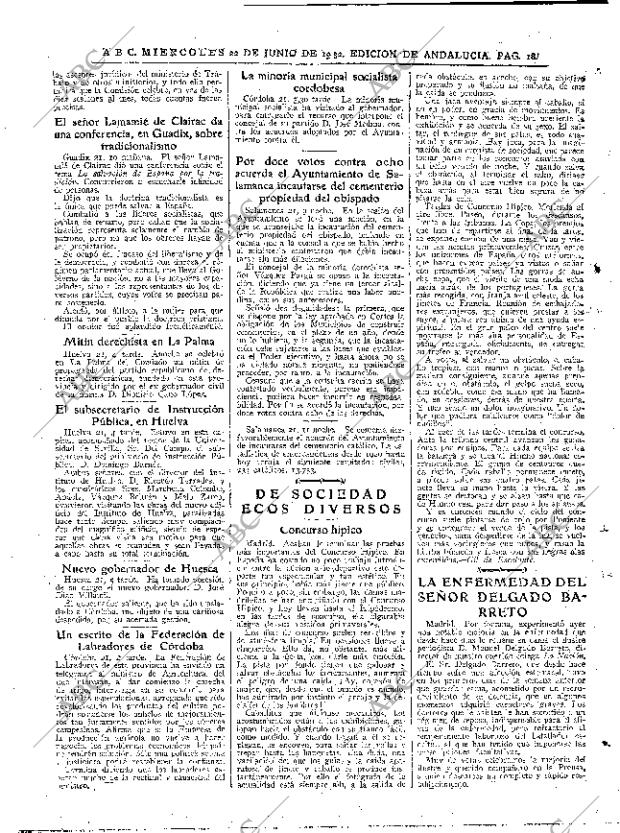 ABC SEVILLA 22-06-1932 página 18