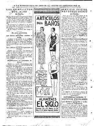 ABC SEVILLA 22-06-1932 página 28