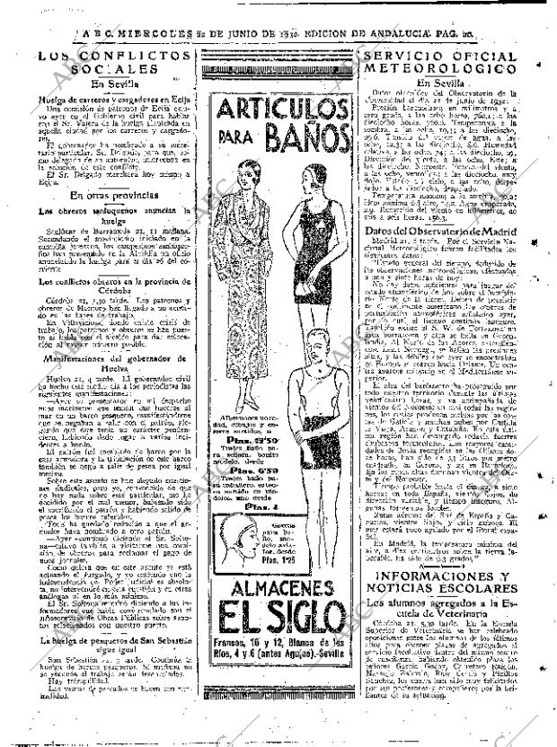 ABC SEVILLA 22-06-1932 página 28