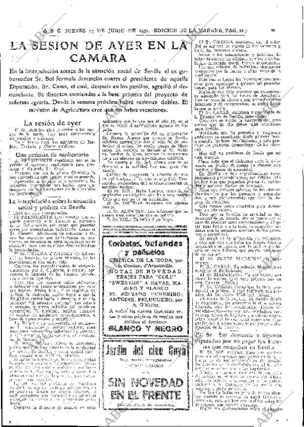 ABC MADRID 23-06-1932 página 21