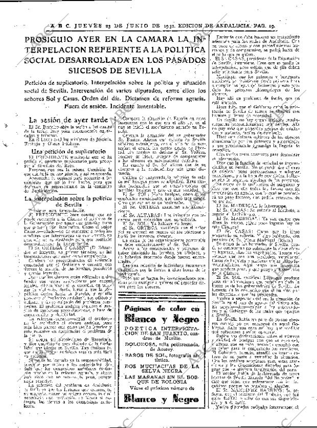 ABC SEVILLA 23-06-1932 página 19