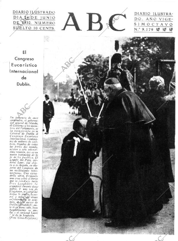 ABC MADRID 24-06-1932 página 1