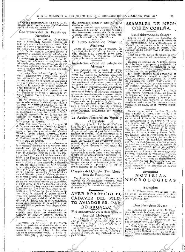 ABC MADRID 24-06-1932 página 26