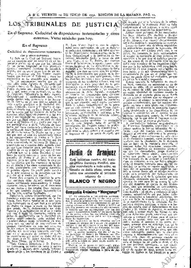 ABC MADRID 24-06-1932 página 31