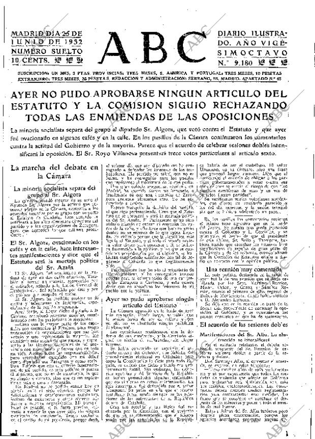 ABC MADRID 25-06-1932 página 15