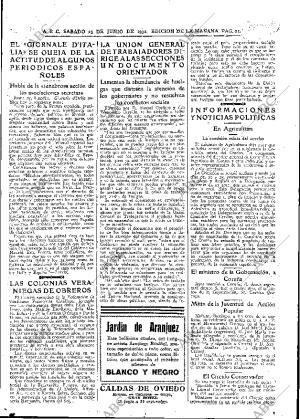 ABC MADRID 25-06-1932 página 21