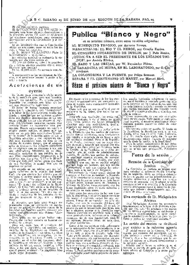 ABC MADRID 25-06-1932 página 25