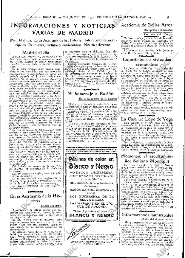 ABC MADRID 25-06-1932 página 29