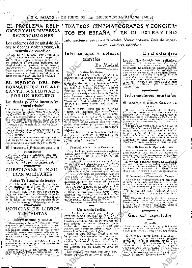 ABC MADRID 25-06-1932 página 39