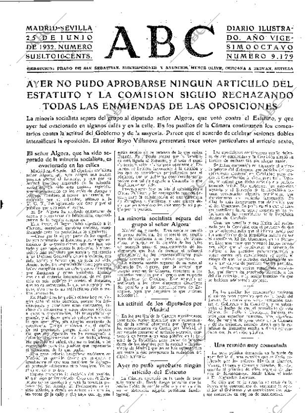 ABC SEVILLA 25-06-1932 página 15