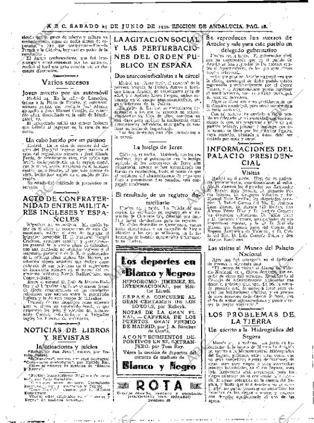 ABC SEVILLA 25-06-1932 página 28
