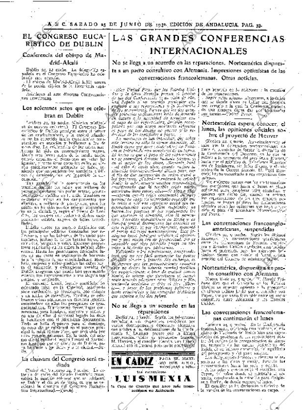 ABC SEVILLA 25-06-1932 página 33