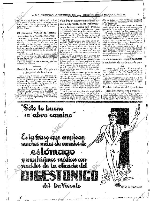 ABC MADRID 26-06-1932 página 30