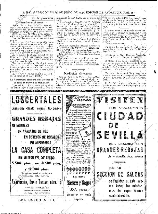 ABC SEVILLA 29-06-1932 página 36