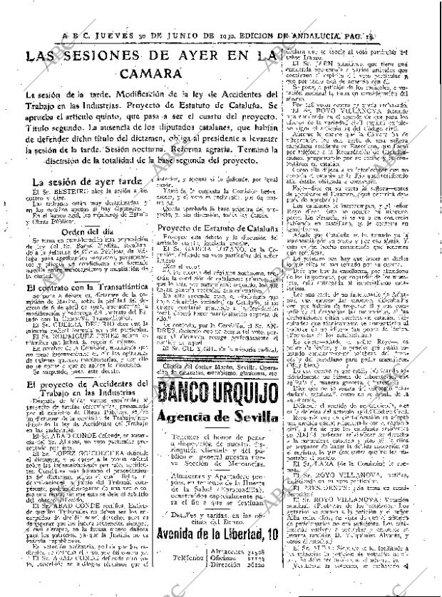 ABC SEVILLA 30-06-1932 página 19