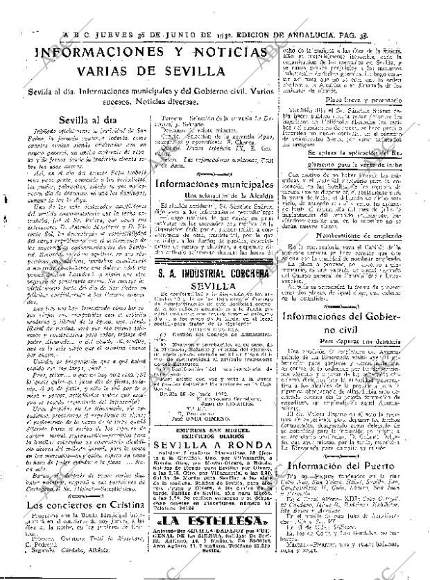 ABC SEVILLA 30-06-1932 página 35