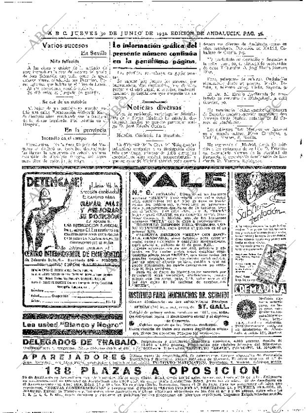 ABC SEVILLA 30-06-1932 página 36