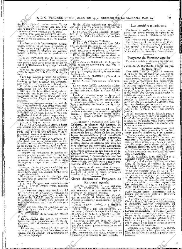 ABC MADRID 01-07-1932 página 20