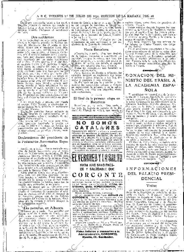 ABC MADRID 01-07-1932 página 28