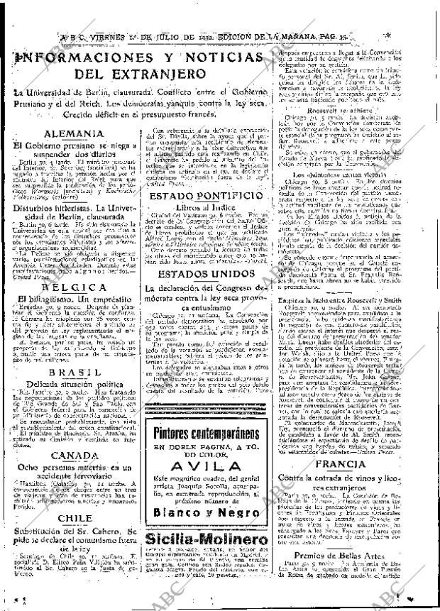 ABC MADRID 01-07-1932 página 35