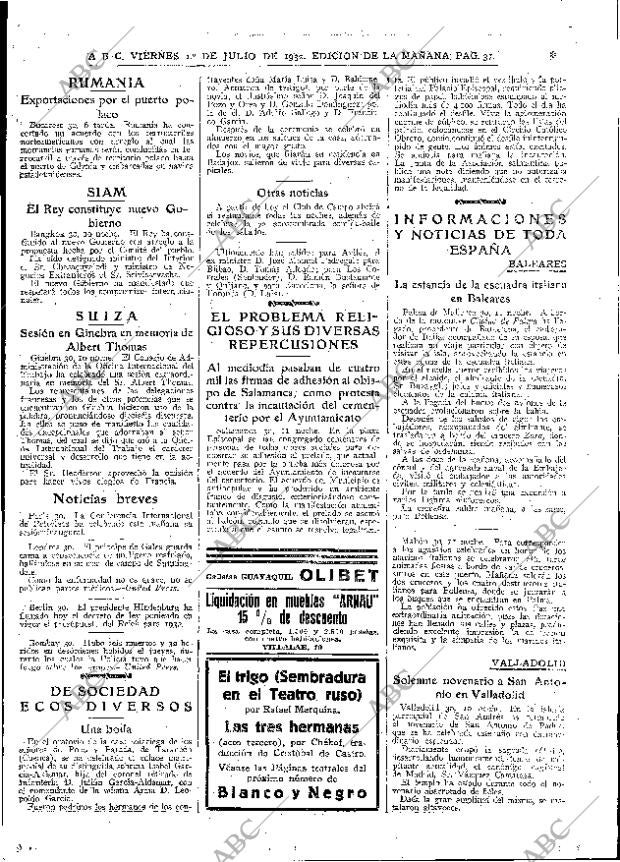 ABC MADRID 01-07-1932 página 37