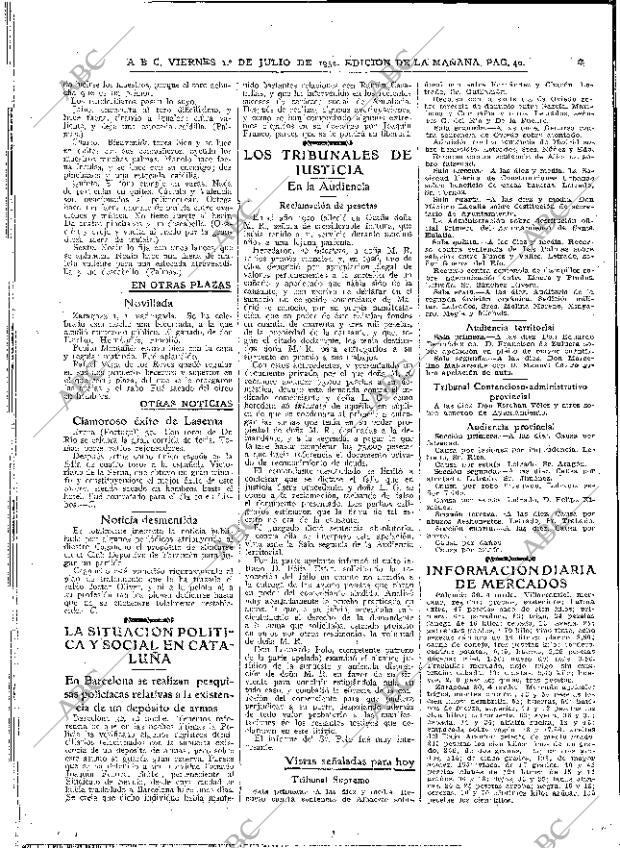 ABC MADRID 01-07-1932 página 40