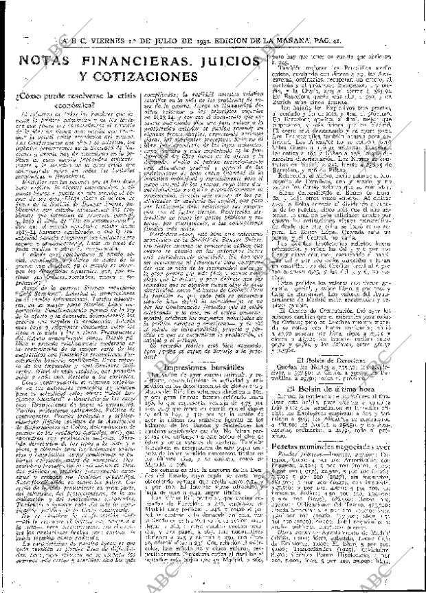 ABC MADRID 01-07-1932 página 41