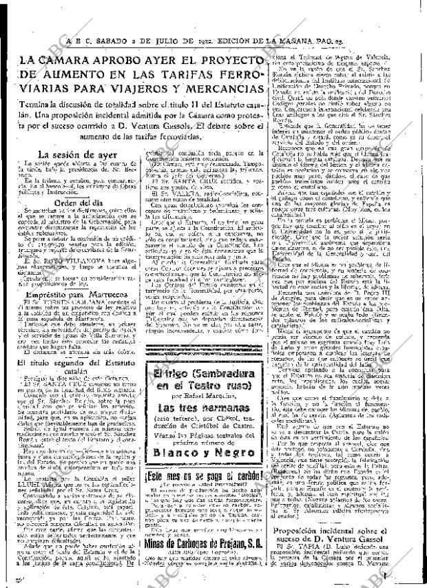 ABC MADRID 02-07-1932 página 23