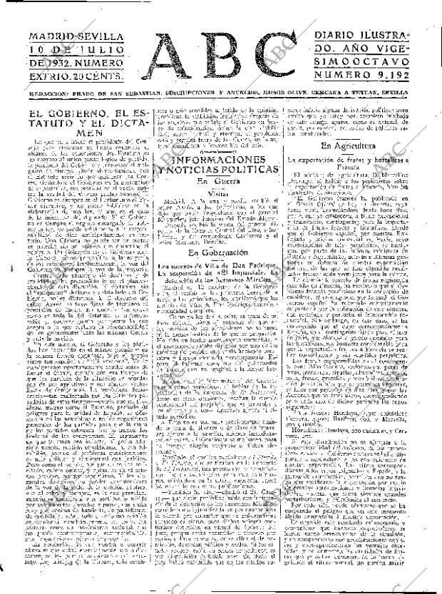 ABC SEVILLA 10-07-1932 página 23