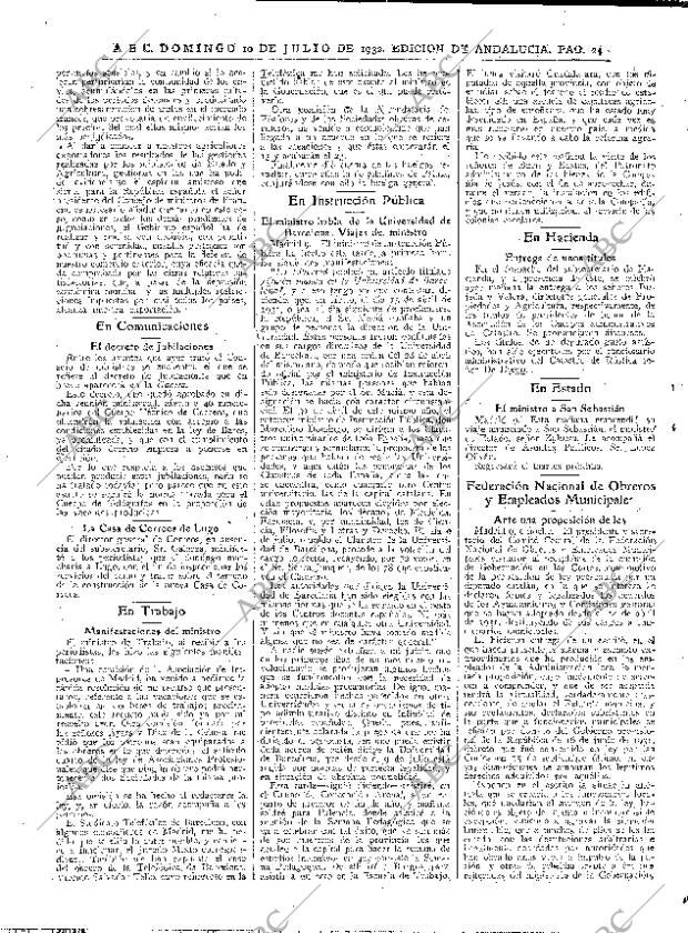 ABC SEVILLA 10-07-1932 página 24