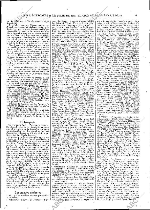ABC MADRID 13-07-1932 página 27